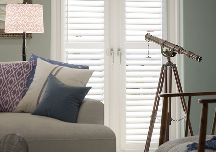 Sierra, Breeze White - Perfect Fit Shutter Blind - Image 5